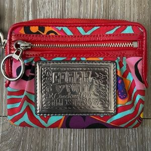 Coach Poppy Wristlet